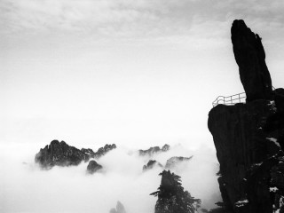 Yello Mountain, China. 中國黃山