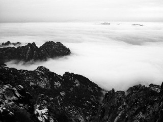 Yello Mountain, China. 中國黃山