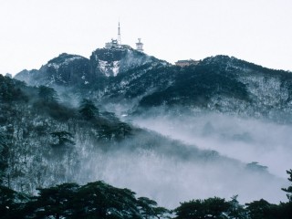 Yello Mountain, China. 中國黃山