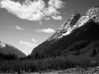 Four Ladies Moutains, China. 中國四姑娘山