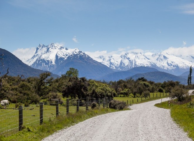 Landscape of  South Island, New Zealand，新西蘭