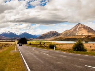 Landscape of  South Island, New Zealand，新西蘭