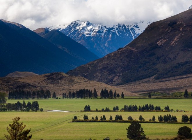 Landscape of  South Island, New Zealand，新西蘭