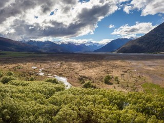 Landscape of  South Island, New Zealand，新西蘭